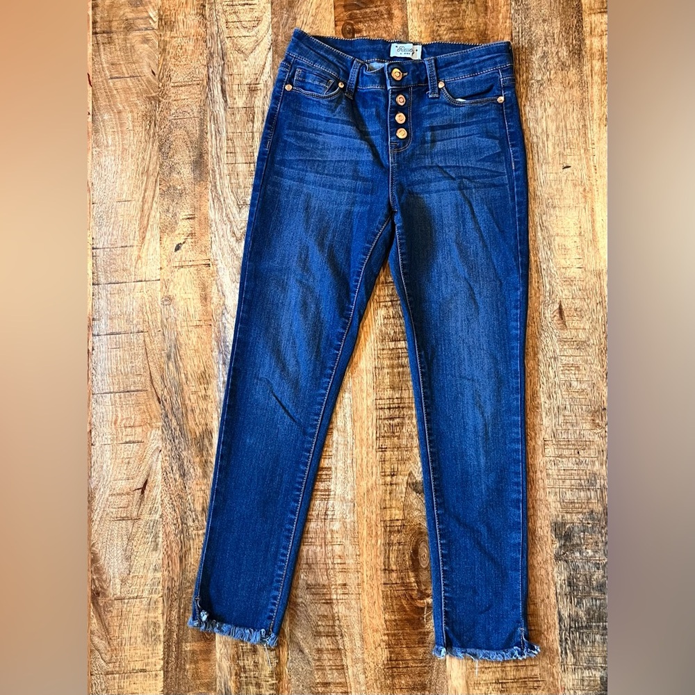 Revery Kids Mid Rise Ankle Skinny Jeans Size 12
